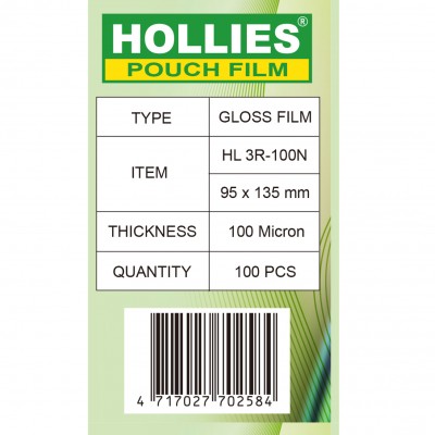 Hollies 3R 過膠片 3R Laminating film 100mic