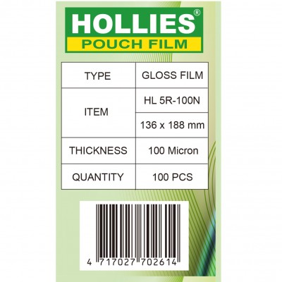 Hollies 5R 過膠片 5R Laminating film 100mic